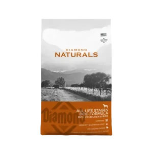 Diamond Naturals All Life Stages Chicken & Rice Formula Dry Dog Food bag