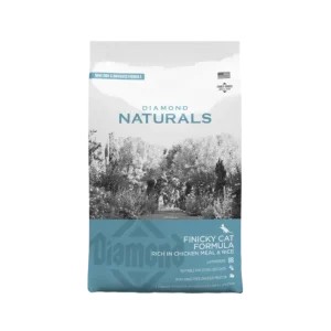 Diamond Naturals Finicky Cat Chicken Meal & Rice Dry Cat Food bag