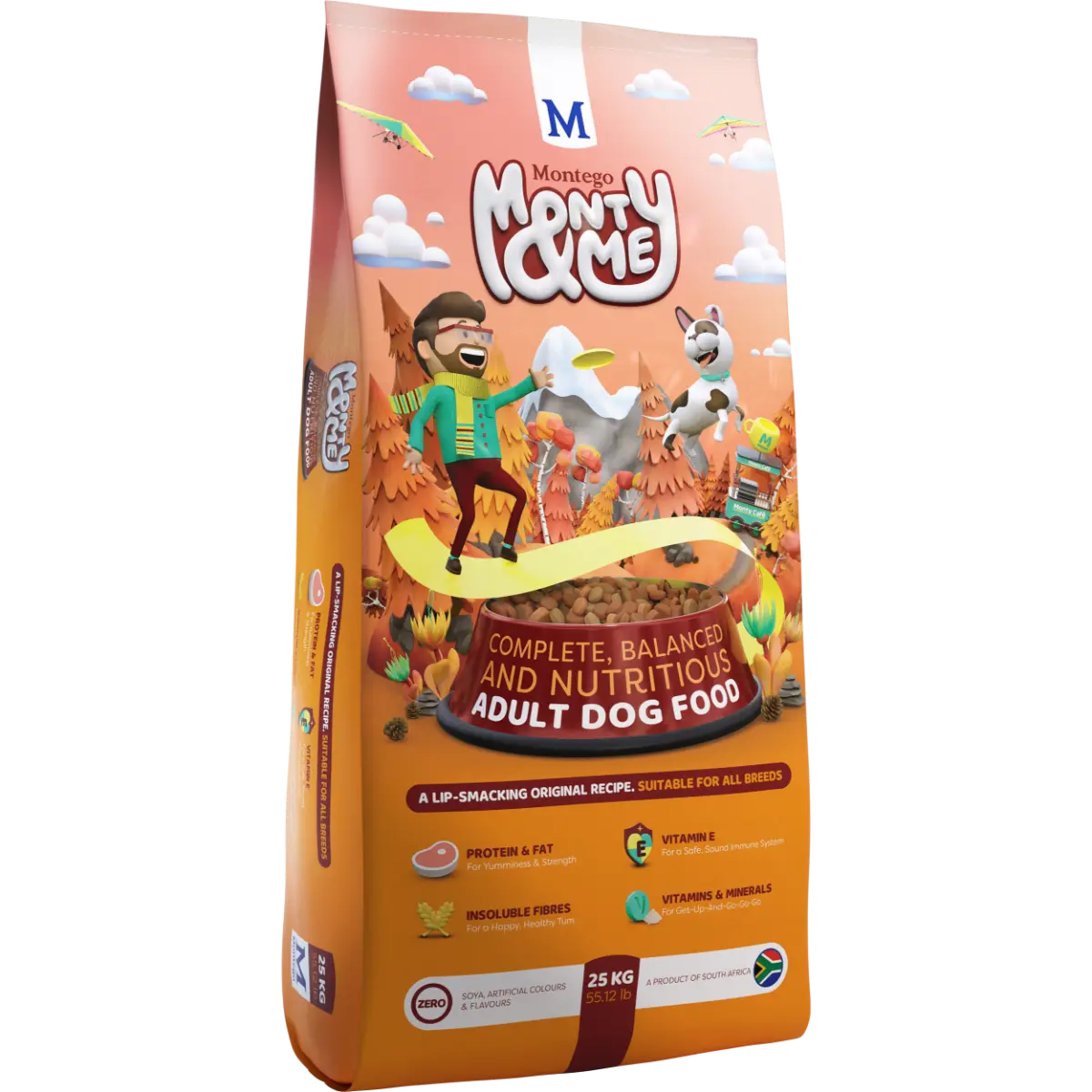 Montego Monty & Me Adult Dog Food bag