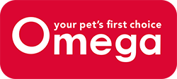 Omega dog food logo – your pet’s first choice in Somerset West.